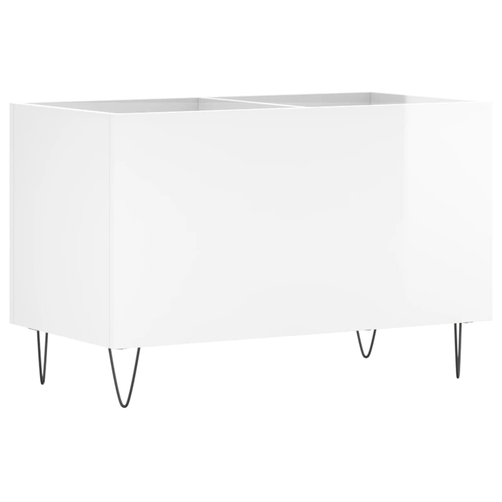 Unico Design Mobile Porta Dischi Bianco Lucido 84,5x38x89 Legno Multistrato  84,5x38x89 cm Magnifico it - Bianco20132