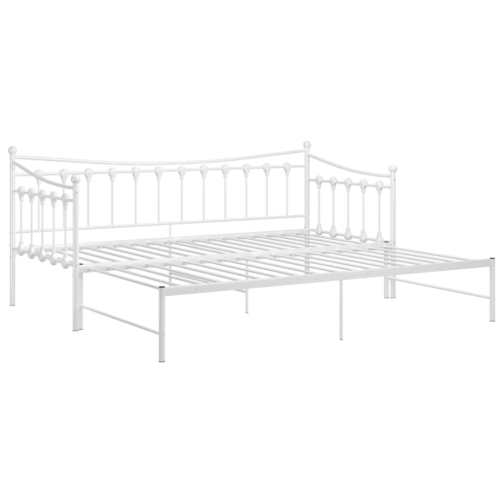 Cadre De Canapé-lit Extensible, Lit Adulte Pour 1 Personnes, Structure De Lit, Assemblage Facile, Blanc Métal 90x200 Cm OIB9243E -ATMOSPHERA || Songmics Soldes Boutique AAHKMJXYDAFdJAOAIMEbOAchtTzbsWMnceblMk5y4 uJLZwfNtqPvhW4zu 6CNEO5n8M4MTUlafWT1B3Ko3HZ9f0