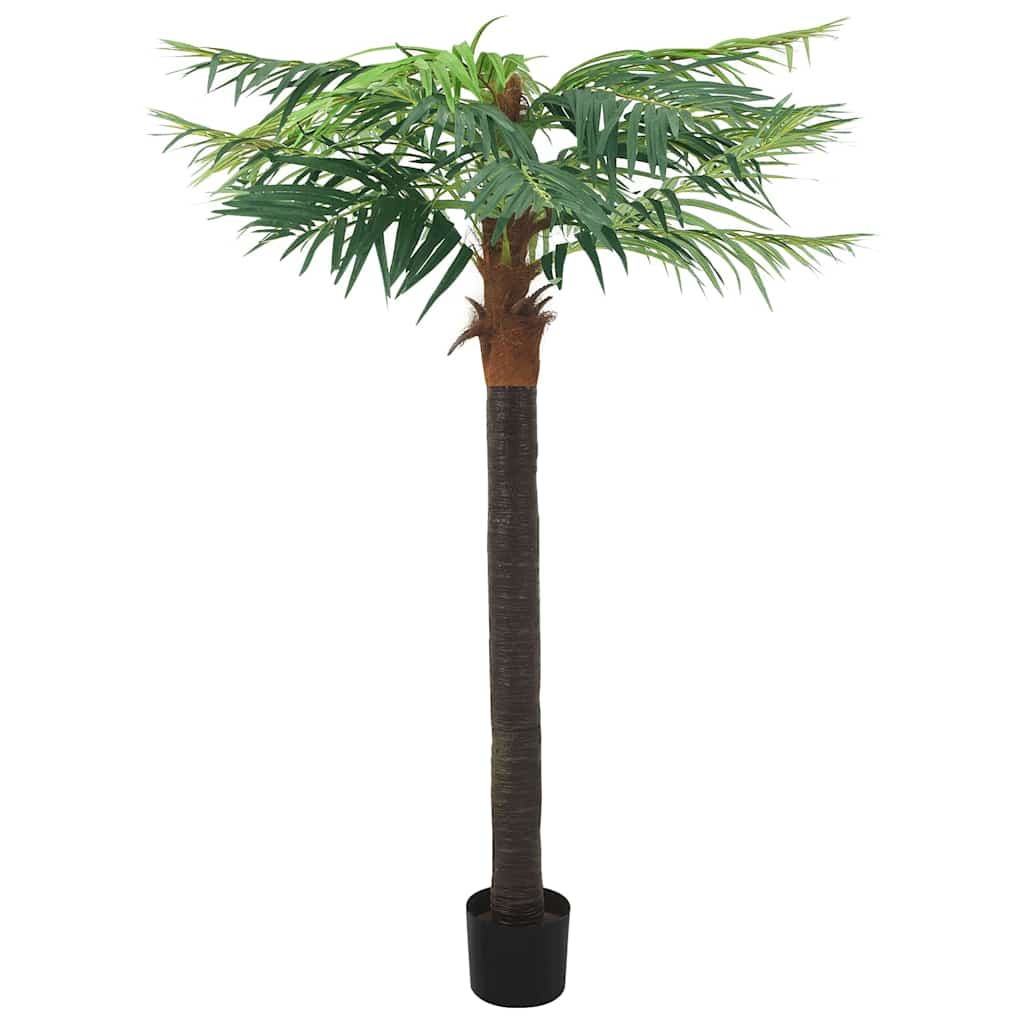 Palmier Phoenix artificiel Plante artificielle avec pot 215 cm Vert 35742