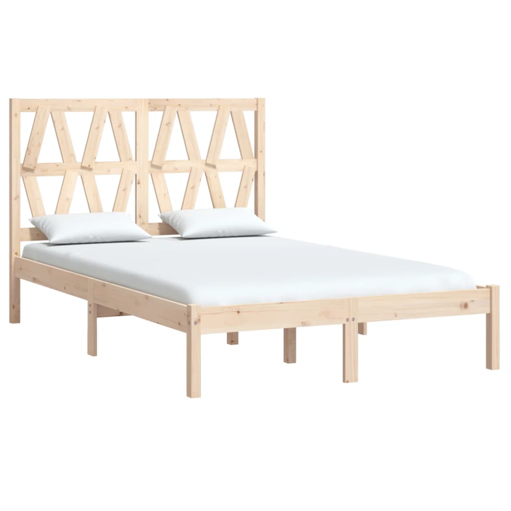 Estructura de cama Marco de Cama Somier de Cama madera maciza 120x200 cm  SDV923250 MaisonChic