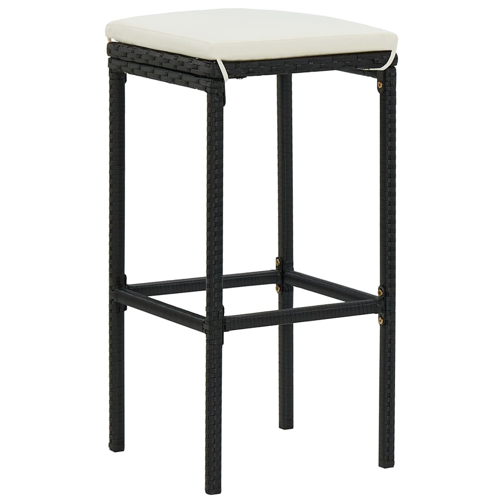 Set De 1 Table + 4 Tabourets De Bar De Jardin Ensemble Table Et Chaises Avec Coussins Noir Poly Rotin 50280 -Promos Garde Plante Boutique AAHKMJXYDAFdJAOAIMEbOAchtTzbsWMnceblMk5y4 uJLa7ue2EXZzS2nLchicOFYiqvKvW3SYt1E091XM9NKpHM