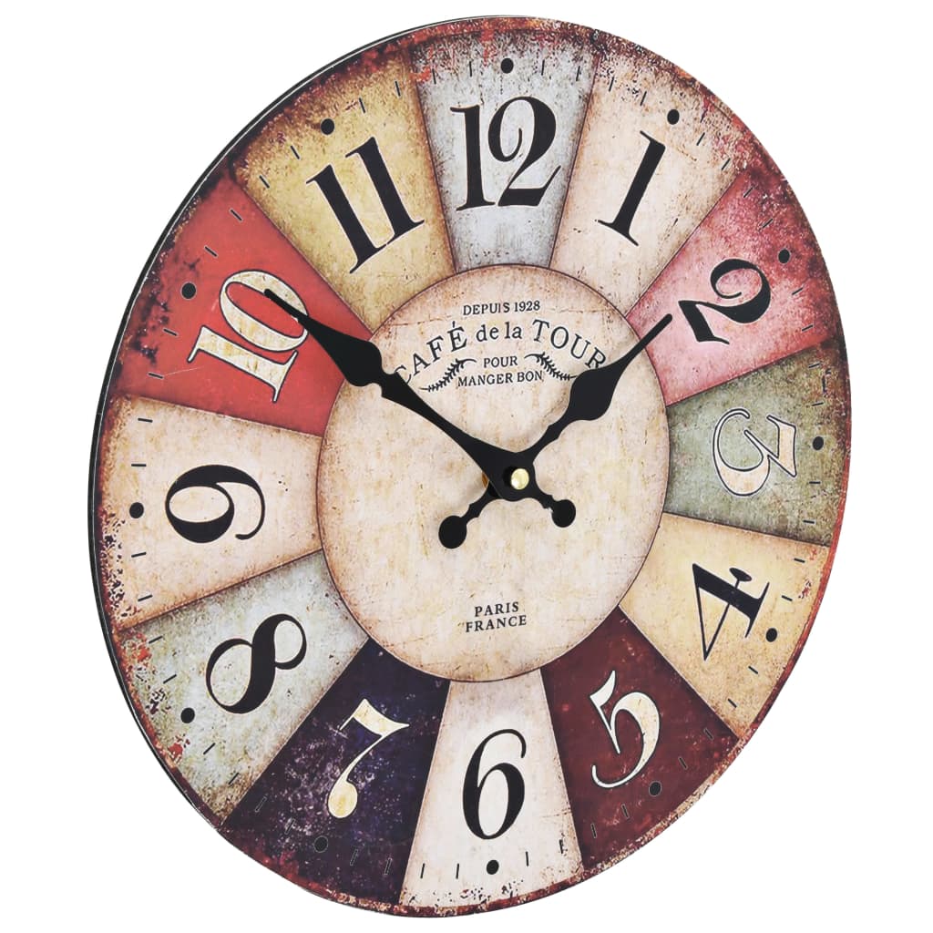 Retro Reloj De Pared Clock Reloj Wall Decororation Relogio De Parede  Horloge Horloge Murale Reloj Digital Pared Decoracion Para - AliExpress