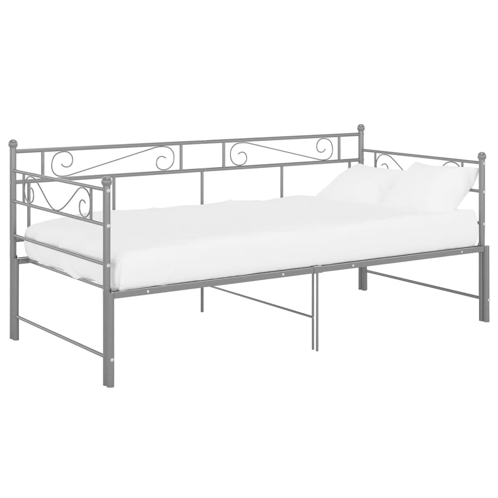 Cadre De Canapé-lit Extensible, Lit Adulte Pour 1 Personnes, Structure De Lit, Assemblage Facile, Gris Métal 90x200 Cm OIB4837E -ATMOSPHERA || Songmics Soldes Boutique AAHKMJXYDAFdJAOAIMEbOAchtTzbsWMnceblMk5y4 uJLaPoL2h