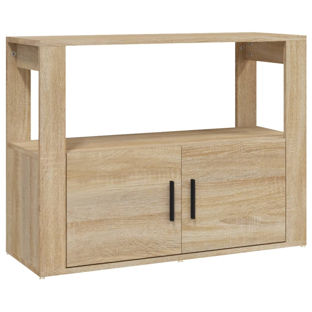 Credenza Buffet - Mobile da Cucina Bianca 80x30x60 cm in Legno Multistrato  BV968655 - BonneVie