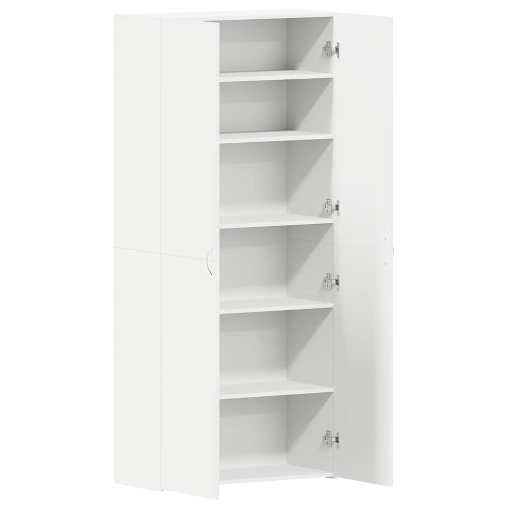 Armoire à Chaussures VICCO TORGE - Murale, à Bottes - Blanc - 178x80x39 Cm - Neuf