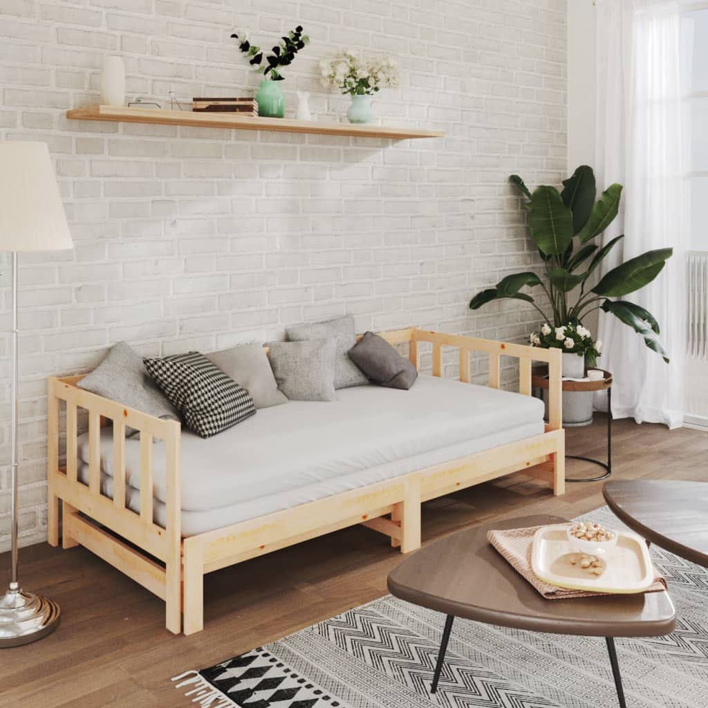 Dormeuse con materasso grigio scuro 90x200 cm velluto | Leroy Merlin