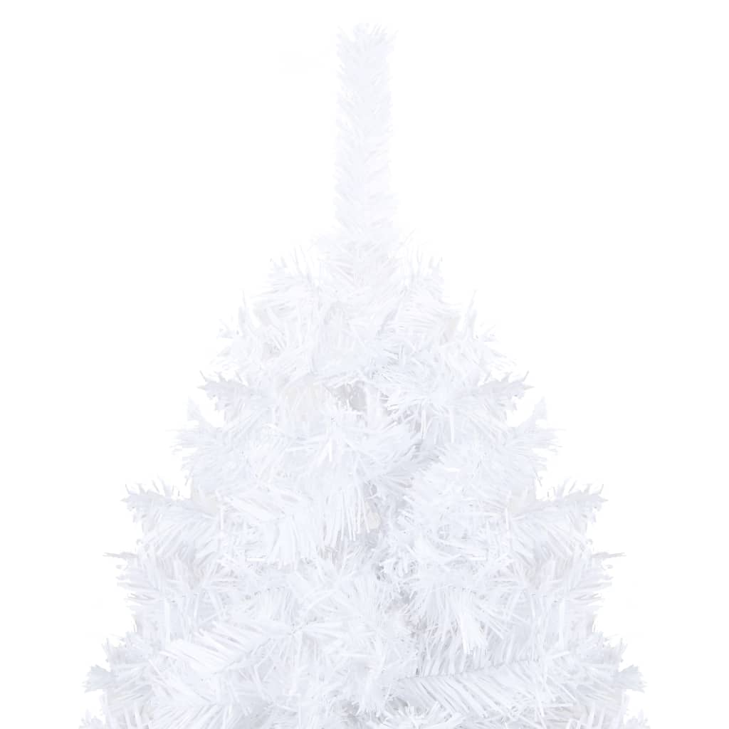 Albero di natale artificiale 240cm con 600 LED, 81 pigne, 1335