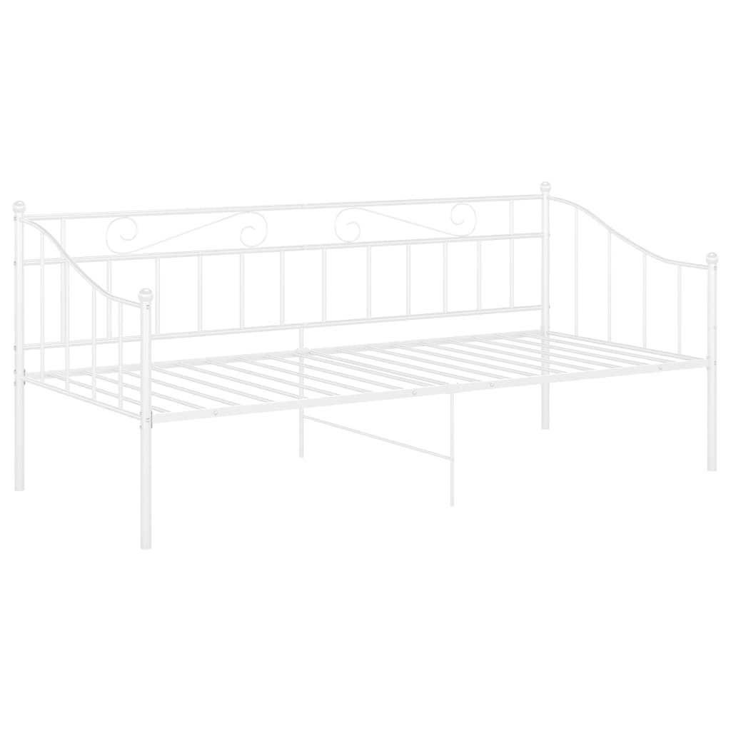 Cadre De Canapé-lit, Lit Adulte Pour 1 Personnes, Structure De Lit, Assemblage Facile, Blanc Métal 90x200 Cm OIB5301E -ATMOSPHERA || Songmics Soldes Boutique AAHKMJXYDAFdJAOAIMEbOAchtTzbsWMnceblMk5y4 uJLadhU