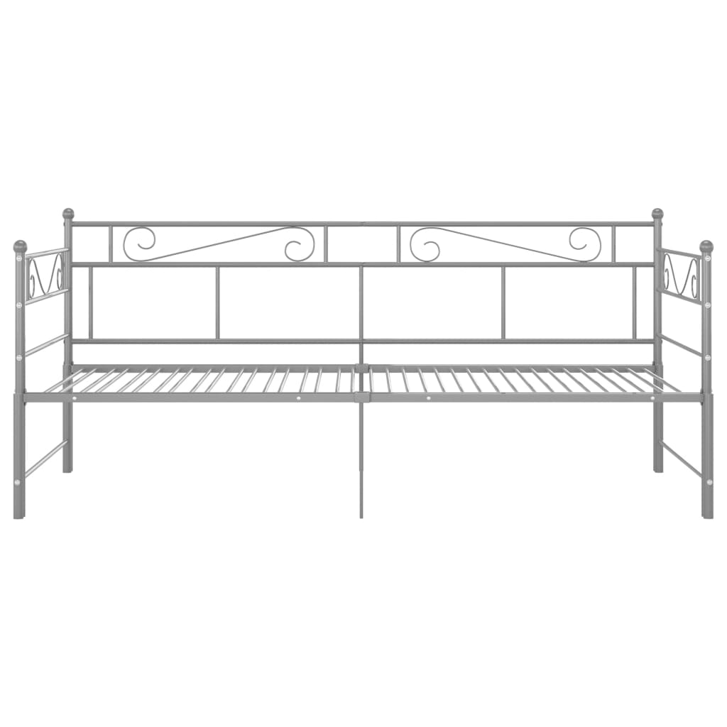 Cadre De Canapé-lit Extensible, Lit Adulte Pour 1 Personnes, Structure De Lit, Assemblage Facile, Gris Métal 90x200 Cm OIB4837E -ATMOSPHERA || Songmics Soldes Boutique AAHKMJXYDAFdJAOAIMEbOAchtTzbsWMnceblMk5y4