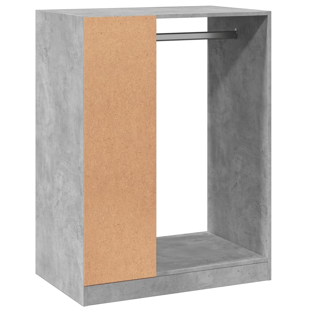 Armario de madera de ingeniería gris hormigón