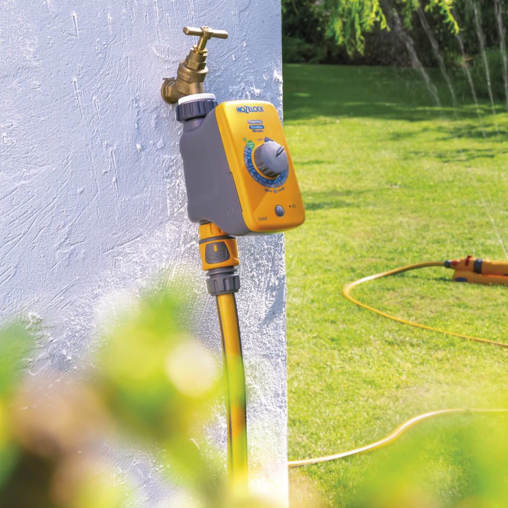 Hozelock Water Timer Select Yellow And Grey