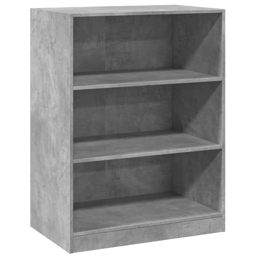 Armario de madera de ingeniería gris hormigón