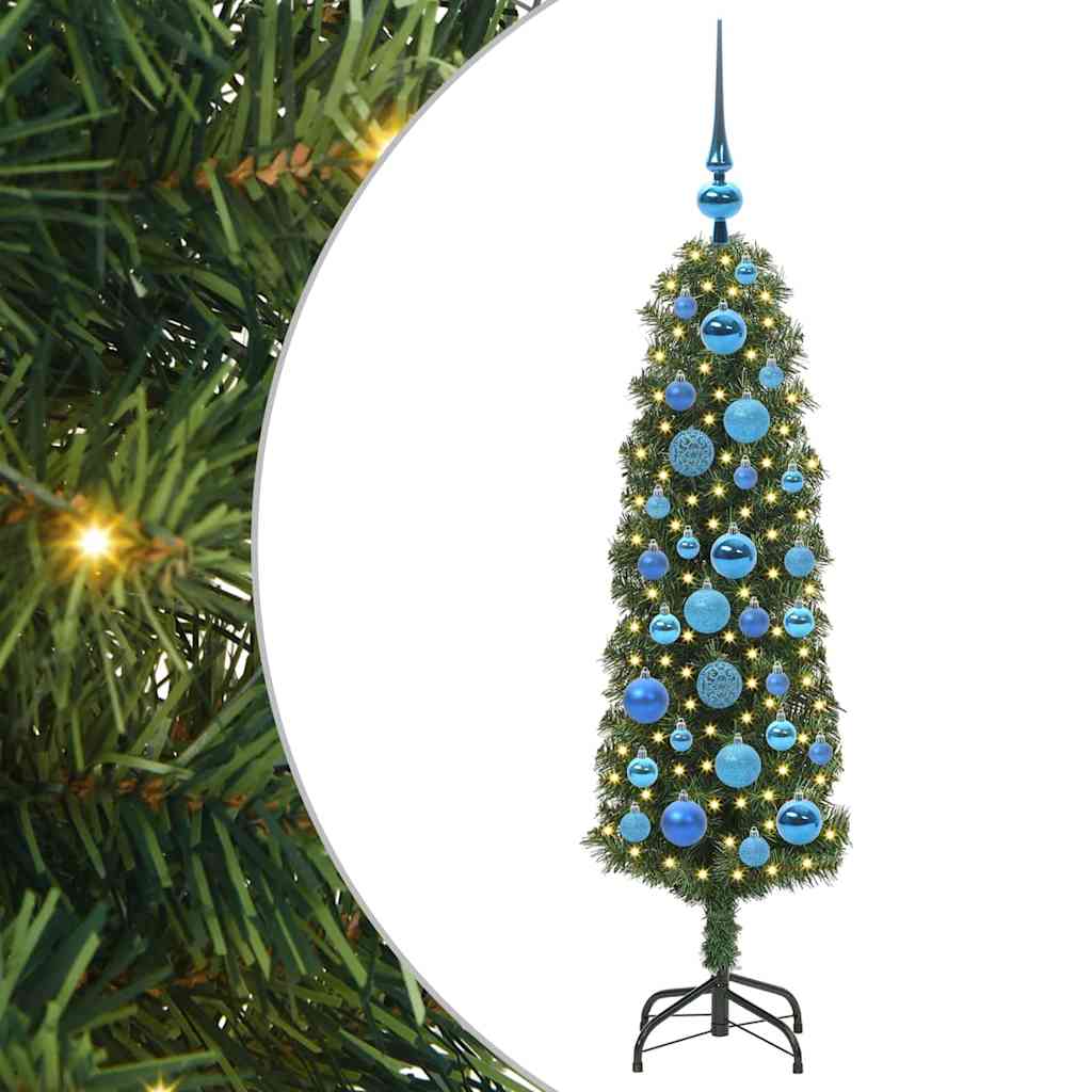 vidaXL Albero di Natale artificiale bianco 120 cm