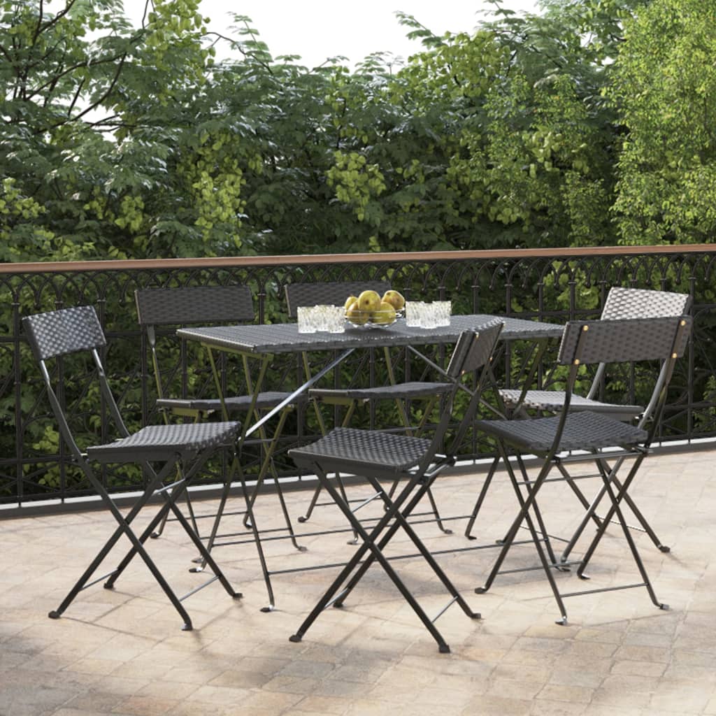 Lot De 6 Chaises De Jardin Et De Camping Pliantes, Chaises De Relaxation, Noir Résine Tressée Et Acier OIB1107E -Homcomes Boutique AAHKMJXYDAFdJAOAIMEbOAchtTzbsWMnceblMk5y4 uJLbaRaKDML9elPWQy9JHfUHQ2byh9bNIShgz4GwO6NwP3