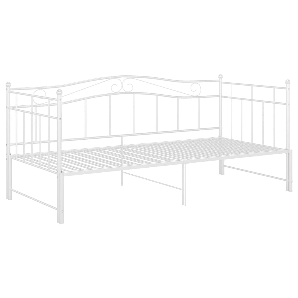 Cadre De Canapé-lit Extensible, Lit Adulte Pour 1 Personnes, Structure De Lit, Assemblage Facile, Blanc Métal 90x200 Cm OIB4643E -ATMOSPHERA || Songmics Soldes Boutique AAHKMJXYDAFdJAOAIMEbOAchtTzbsWMnceblMk5y4 uJLbfZzbPq