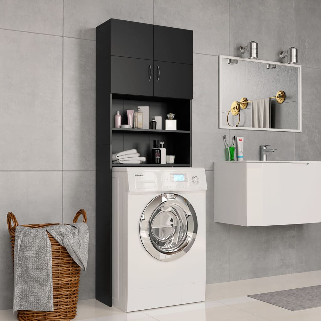 Meuble Machine à Laver | Meuble Pour WC Noir 64x25,5x190 Cm Bois D'ingénierie 26879 -Songmics Soldes Magasin AAHKMJXYDAFdJAOAIMEbOAchtTzbsWMnceblMk5y4 uJLbpZ6gqVIyOC0JMtZZoXm88r9kP4 2 QzlpQqoNhkld