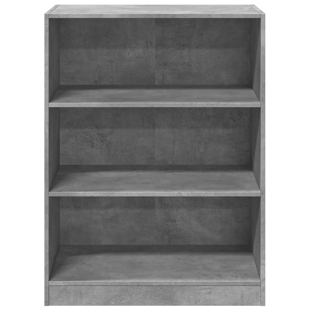 Armario de madera de ingeniería gris hormigón