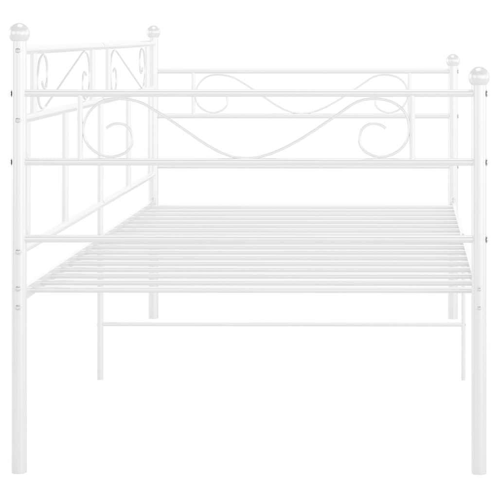 Cadre De Canapé-lit, Lit Adulte Pour 1 Personnes, Structure De Lit, Assemblage Facile, Blanc Métal 90x200 Cm OIB9858E -ATMOSPHERA || Songmics Soldes Boutique AAHKMJXYDAFdJAOAIMEbOAchtTzbsWMnceblMk5y4