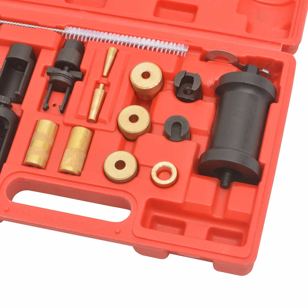 Kit De 28 Fraises Pour Nettoyage Sièges D'injecteurs Diesel - Tailles 15 à 20 Mm - Pour Fiat, Peugeot, BMW...