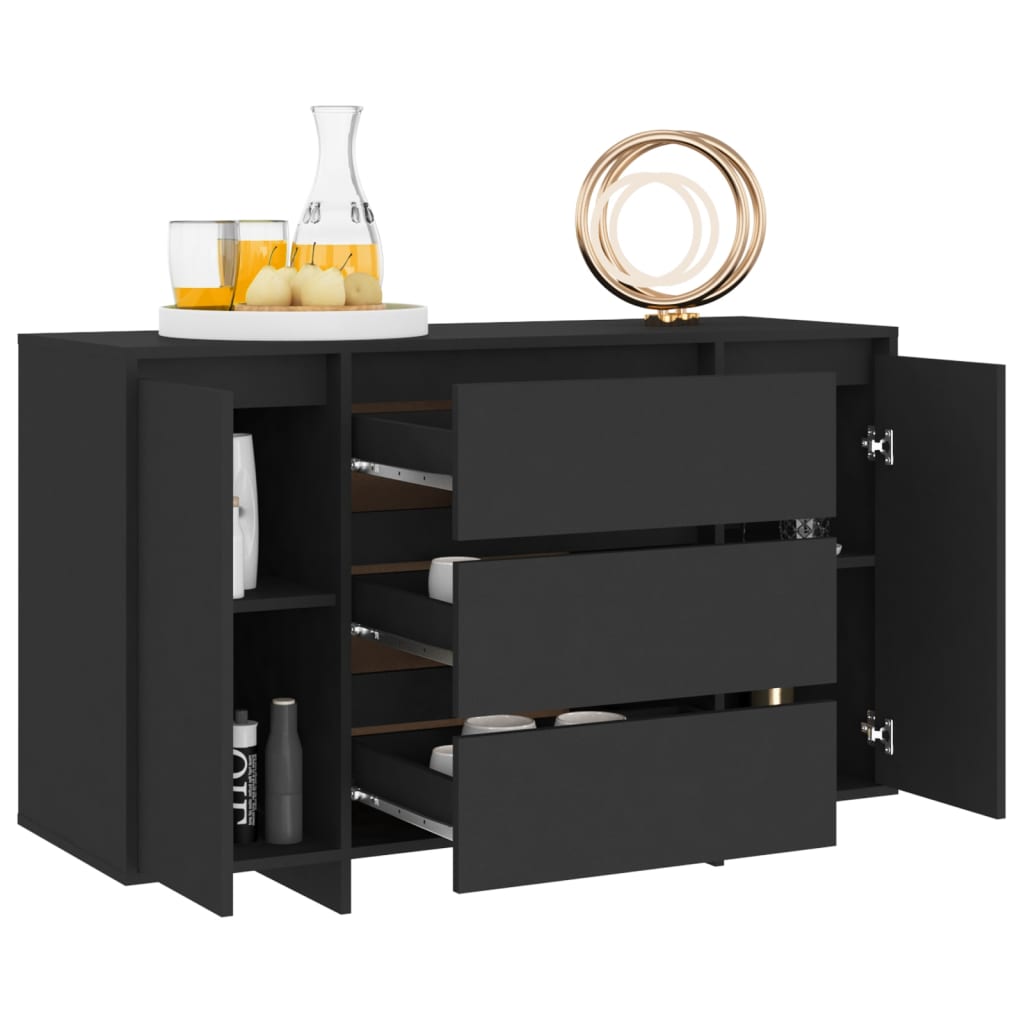 Credenza Buffet - Mobile da Cucina con 3 Cassetti Rovere Sonoma 120x41x75cm  in Truciolato BV600462 - BonneVie