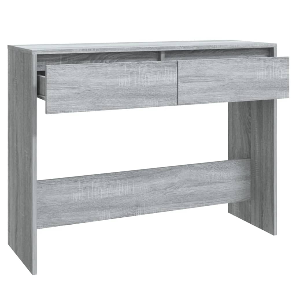 Lechnical Tavolo Tavolo Consolle Tavolo Consolle Consolle Ingresso Moderno  Tavolino Ingresso Tavolo Consolle Grigio Sonoma 100x35x76,5 cm in  Truciolato : : Casa e cucina