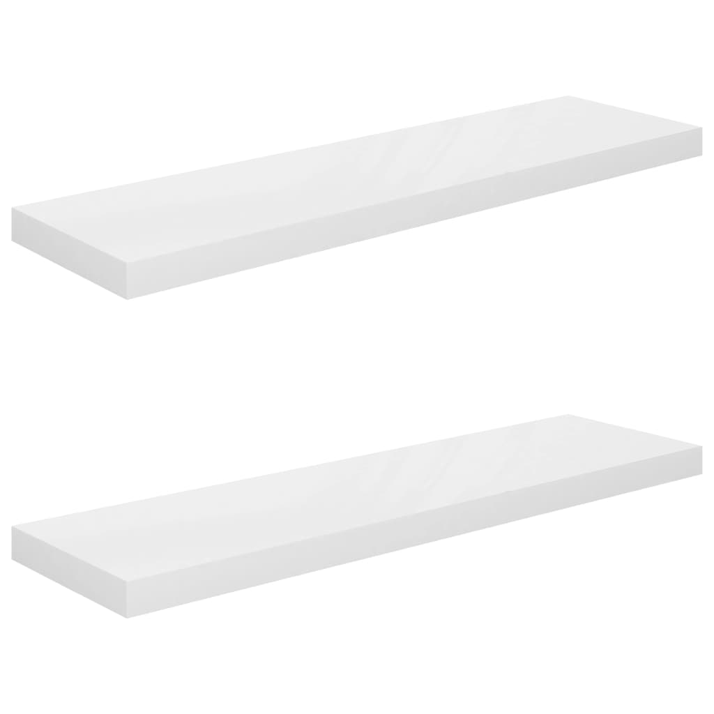 LAPOOH Scaffali con Cassetti da Parete 2 pz Bianco 60x23,5x10 cm  MDF,Scaffali da Parete,Mensole da Muro,Scaffale Sospeso da Parete(SPU:330256)  : : Casa e cucina