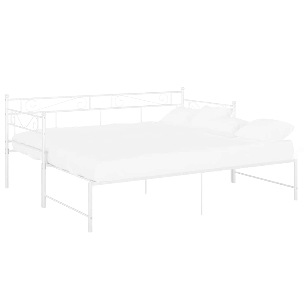 Cadre De Canapé-lit Extensible, Lit Adulte Pour 1 Personnes, Structure De Lit, Assemblage Facile, Blanc Métal 90x200 Cm OIB5040E -ATMOSPHERA || Songmics Soldes Boutique AAHKMJXYDAFdJAOAIMEbOAchtTzbsWMnceblMk5y4 uJLctJzl7Fl9H0Yz9TeUG lgohXHTjkvV Vl7hhOU obN2