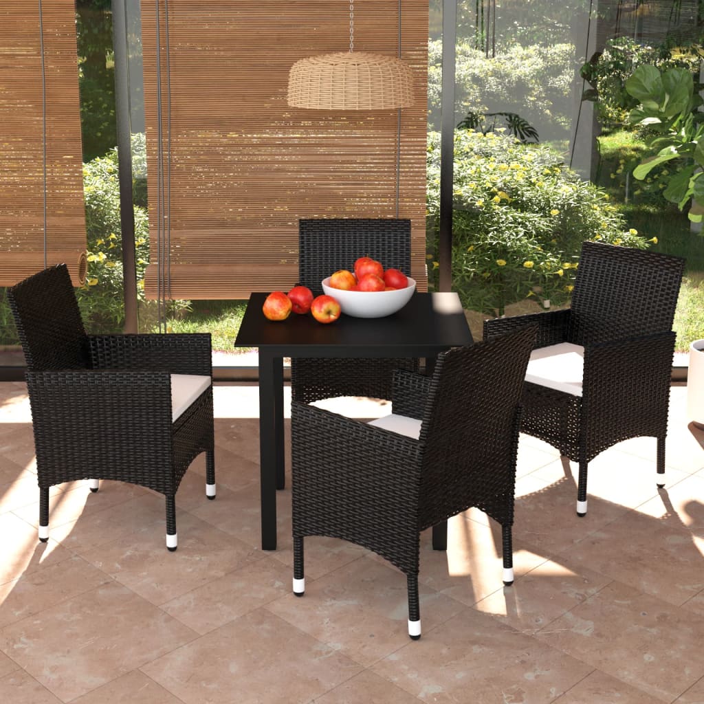 Silla de mesa plegable de 3 piezas, ligera, resistente a la intemperie, a  prueba de óxido, mesa y sillas de jardín para exteriores, para patio