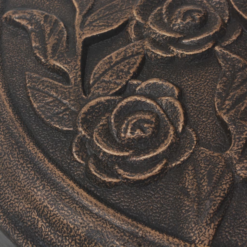 Sonnenschirmständer Harz Rund Bronze 9 kg