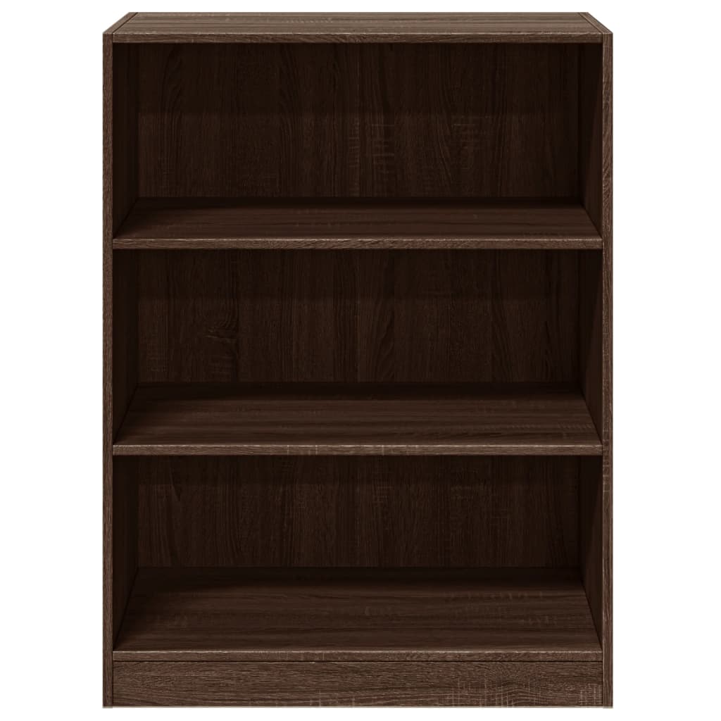 Armario de madera de ingeniería marrón roble