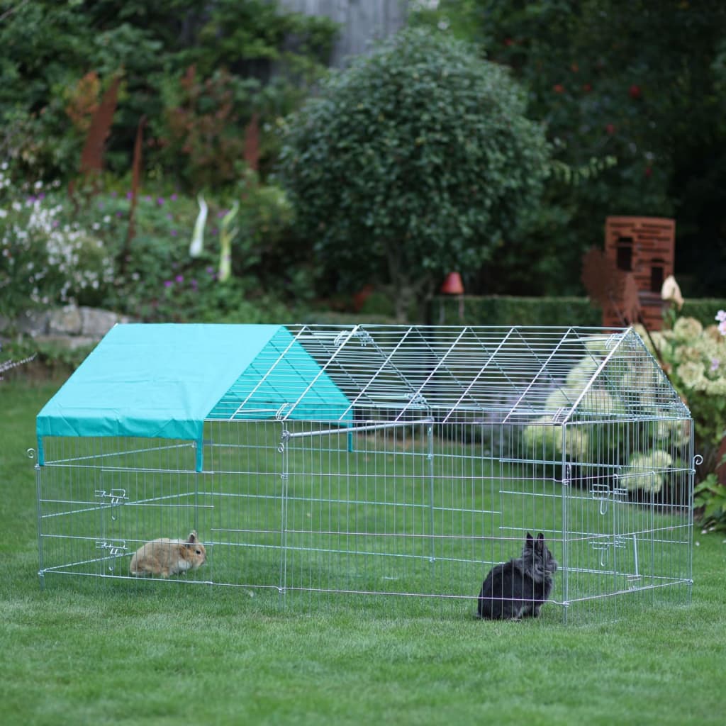 Small Animal Outdoor Enclosure with Breakout Barrier 220x103x103 cm