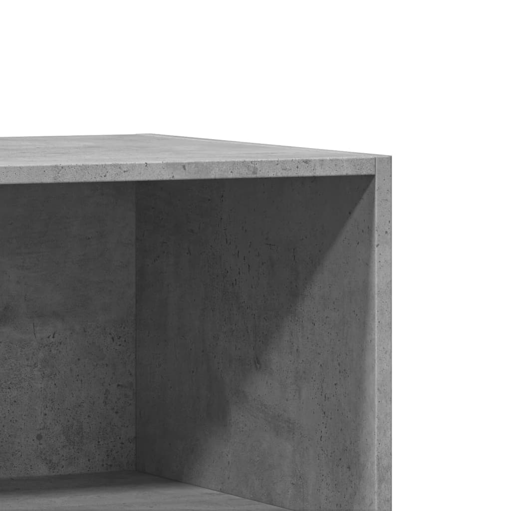 Armario de madera de ingeniería gris hormigón