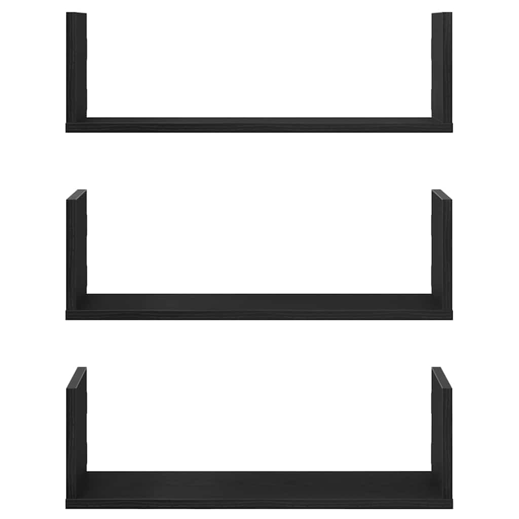 VidaXL Mensole da Parete 2 pz Rovere Sonoma 80x9x3 cm | Leroy Merlin