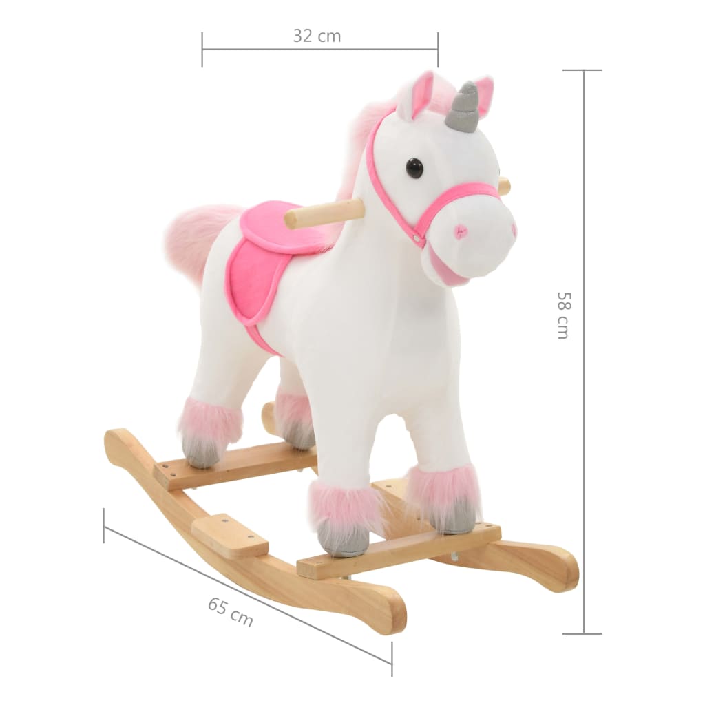UNIQUELicorne à Bascule Peluche 65 X 32 X 58 Cm Blanc Et Rose2,3 Kg,Magnifique & Montage Facile66134 -Pas Cher Clair Jardin Magasin AAHKMJXYDAFdJAOAIMEbOAchtTzbsWMnceblMk5y4 uJLdPVWD4Tph