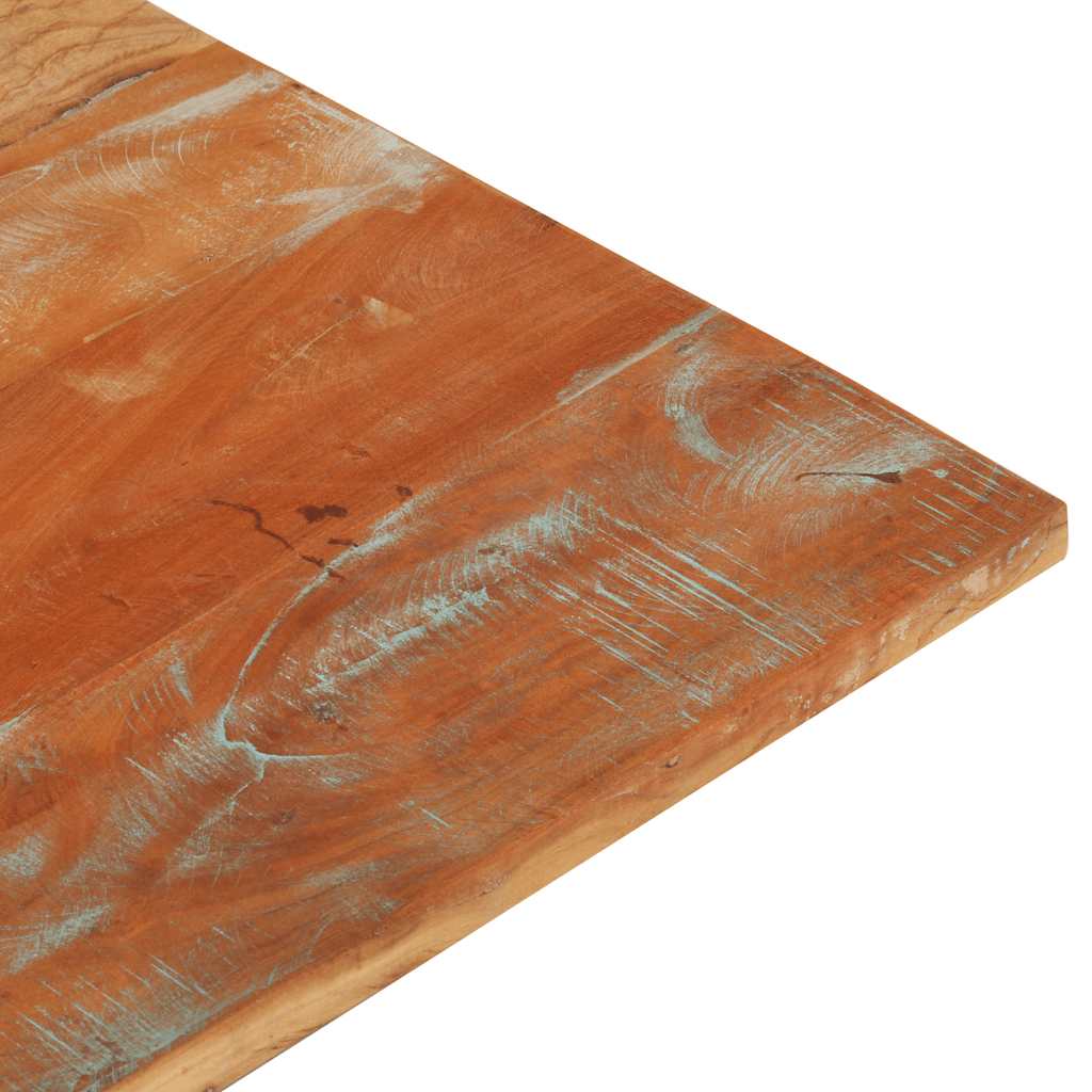 Rectangular Table Top 70x80 cm 25-27 mm Solid Reclaimed Wood vidaXL