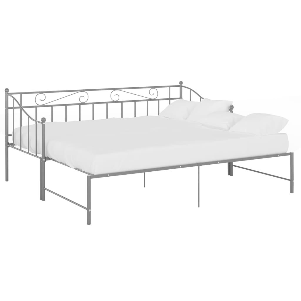 Telaio Divano Letto Estraibile Letto Singolo Moderno Struttura Letto Grigio In Metallo 90x200 Cm ITD49969 -Armonia Casa AAHKMJXYDAFdJAOAIMEbOAchtTzbsWMnceblMk5y4 uJLdUCQ26kXkJDbBtRTylRnHiuibYy9DNH5VzuWoWAwrvn
