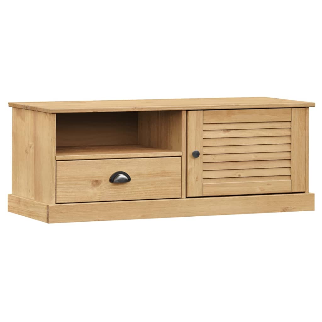 Mueble TV de Madera Maciza de Pino Gama de Panamá 120x40x50 cm