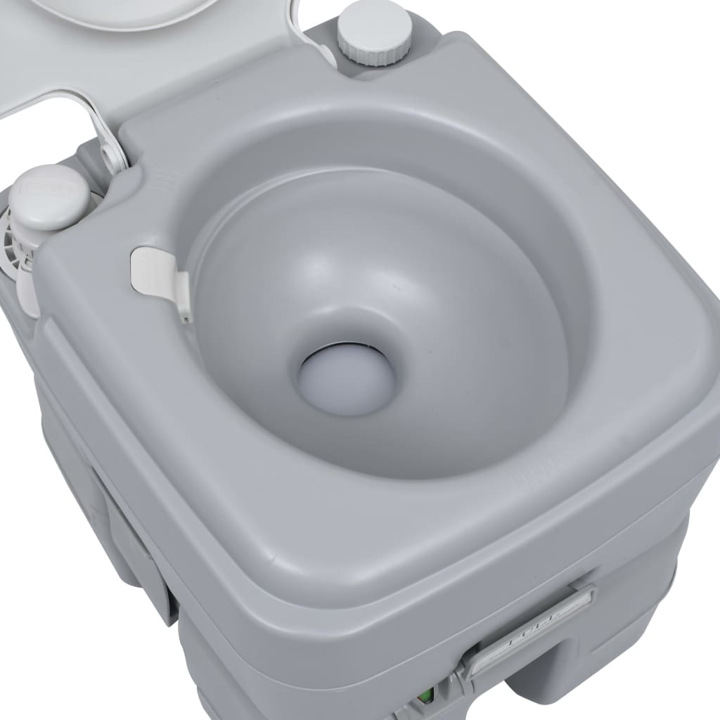 Toilette De Camping | Toilette Portable WC Chimique Gris 20+10 L 16013 -Geberit || Grohe || ALLIBERT Soldes AAHKMJXYDAFdJAOAIMEbOAchtTzbsWMnceblMk5y4