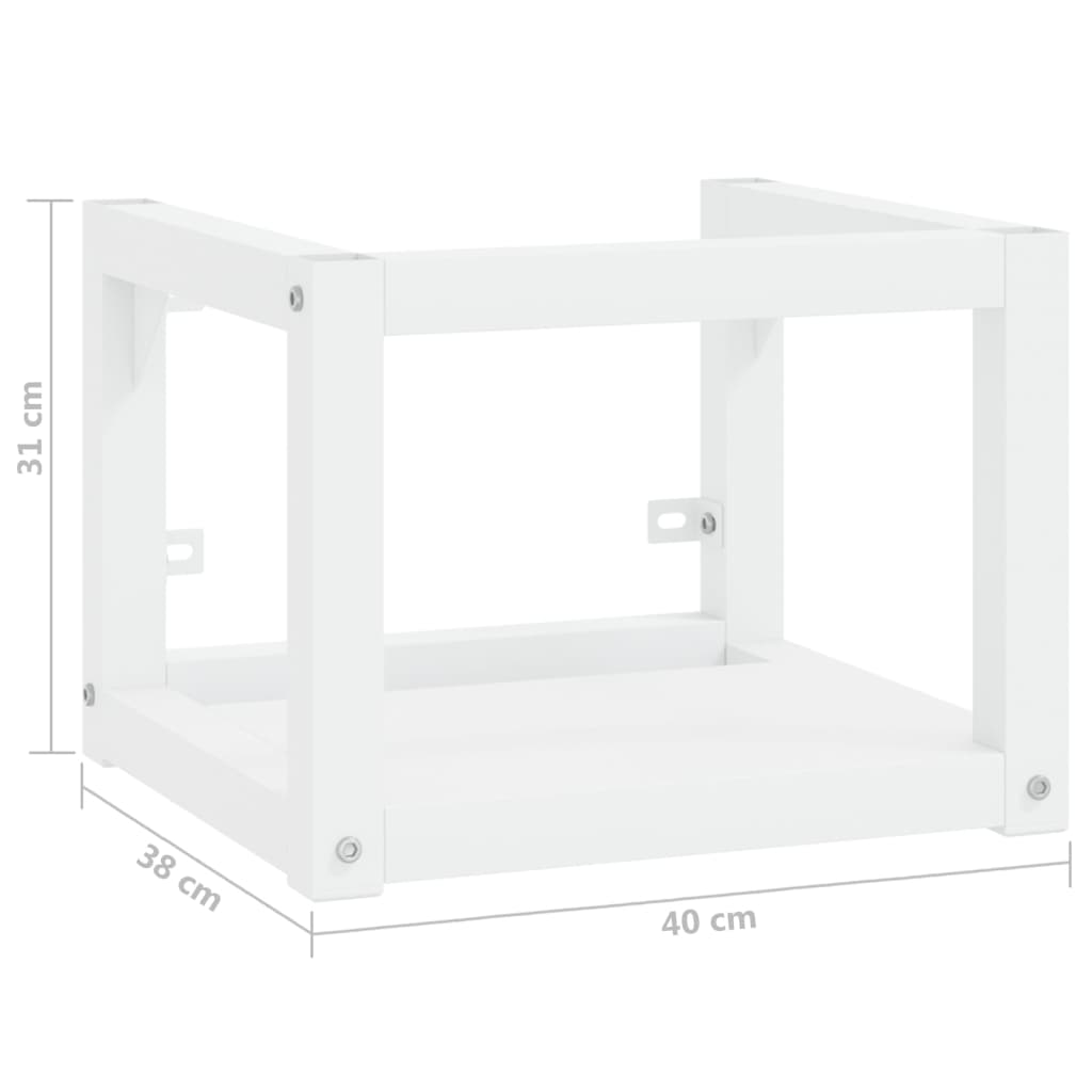 Cadre De Lavabo De Salle De Bain | Bâti Support Pour Lavabo Mural Blanc 40x38x31 Cm Fer 52777 -Grohe || Hansgrohe Soldes Magasin AAHKMJXYDAFdJAOAIMEbOAchtTzbsWMnceblMk5y4