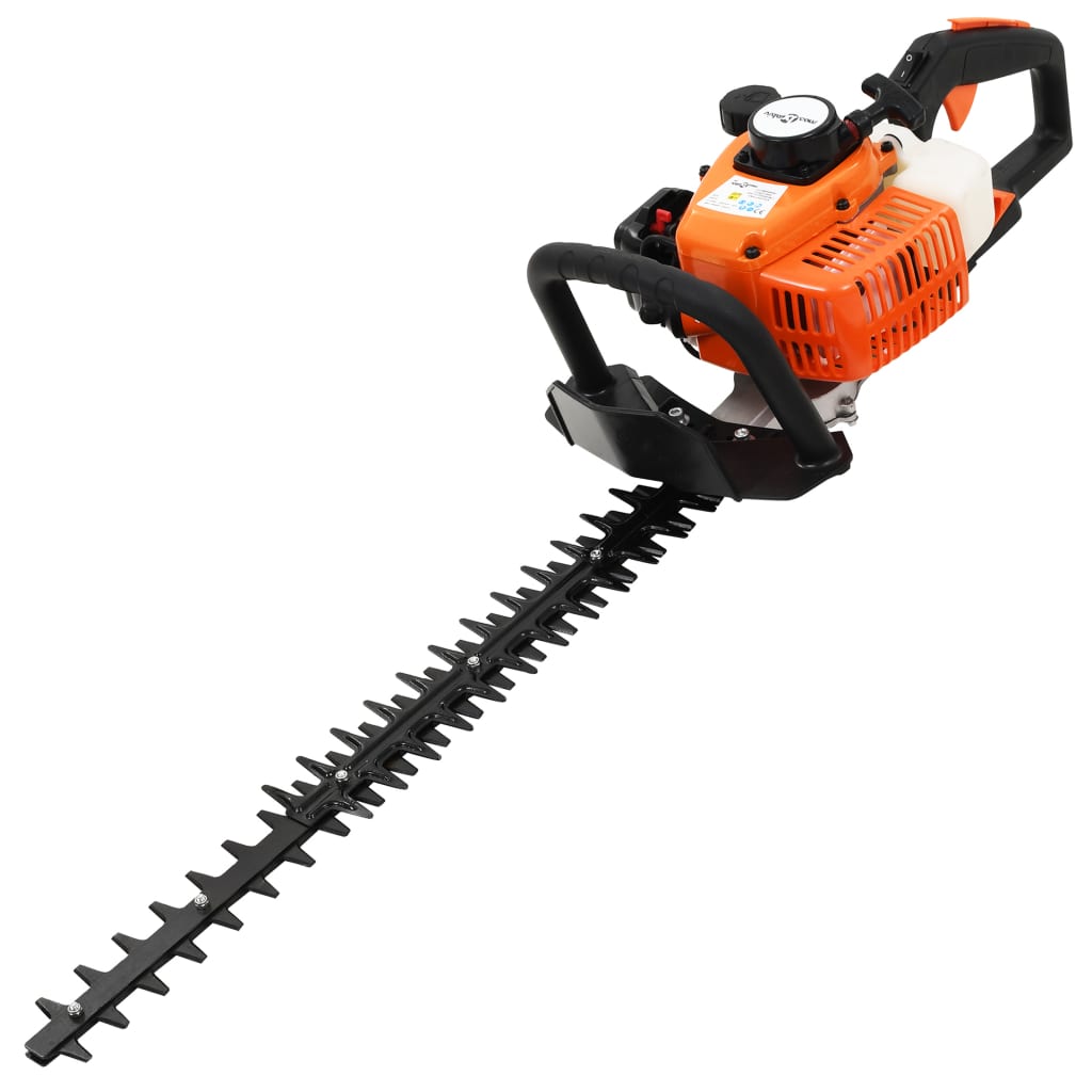 Tagliasiepi A Benzina 22.5cc, 1.25 CV, Lama 56cm In Acciaio, Manico Girevole 180°, Antivibrazione, Per Giardino E Parco