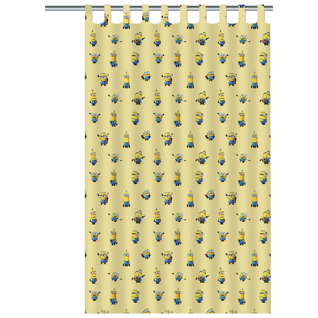 Disney Cortina infantil Minions 250x140 cm amarilla ASSO220008