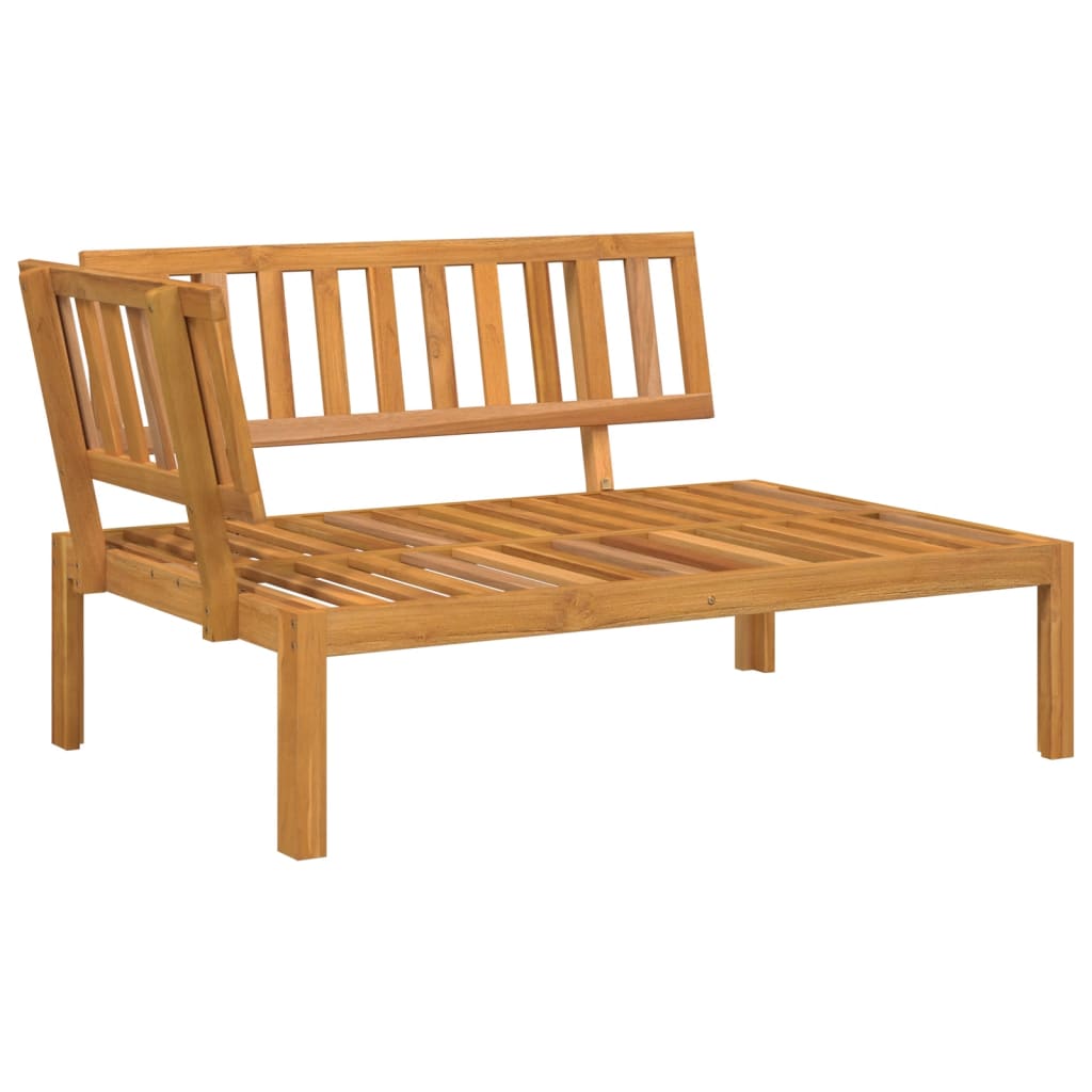 Garden Pallet Corner Sofas 2 pcs Solid Wood Acacia vidaXL