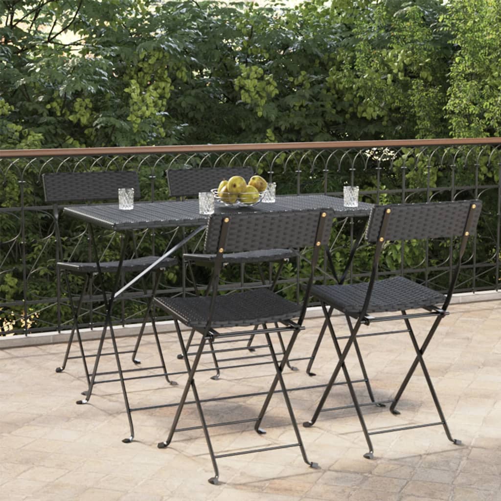 Lot De 4 Chaises De Jardin Pliantes - Chaises D'extérieur Pour Terrasse/jardin Noir Résine Tressée Et Acier BV523772 - BonneVie -Homcomes Boutique AAHKMJXYDAFdJAOAIMEbOAchtTzbsWMnceblMk5y4 uJLfIQ7lnvYMgAYwTTOXzk8Ri851sXwCMDu20evp5X5LAf