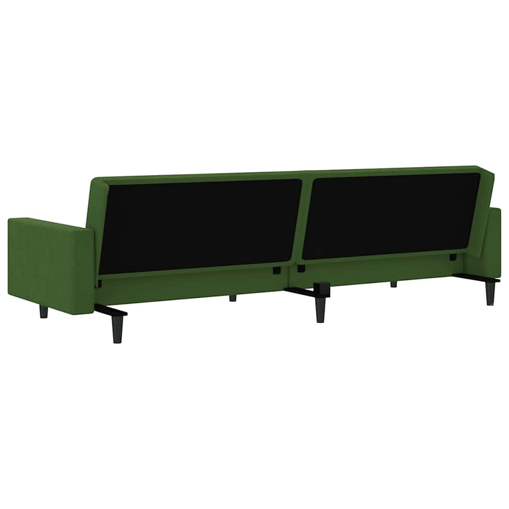 Canapé-lit 2 Places | Canapé Fixe Canapé Convertible Vert Foncé Velours 35248 -VIDAXL || Songmics Soldes AAHKMJXYDAFdJAOAIMEbOAchtTzbsWMnceblMk5y4 uJLfKSPO 5s1HnJrcO9AusDsfBUAv4LqDTMKMRV2C7oI2t