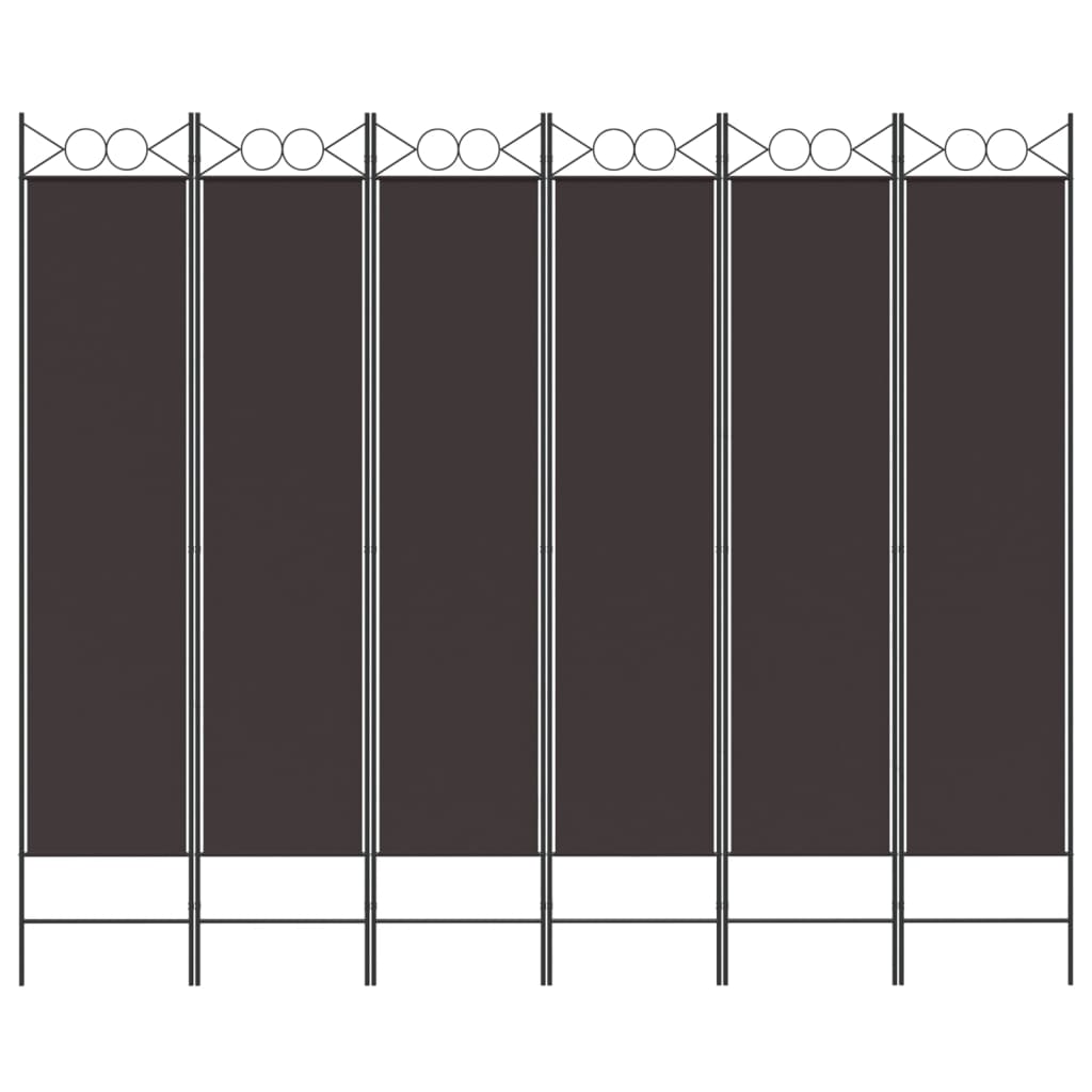 VidaXL Divisorio A 4 Pannelli In Tessuto 240x200 Cm - Paravento Pieghevole Bianco Per Privacy E Arredo