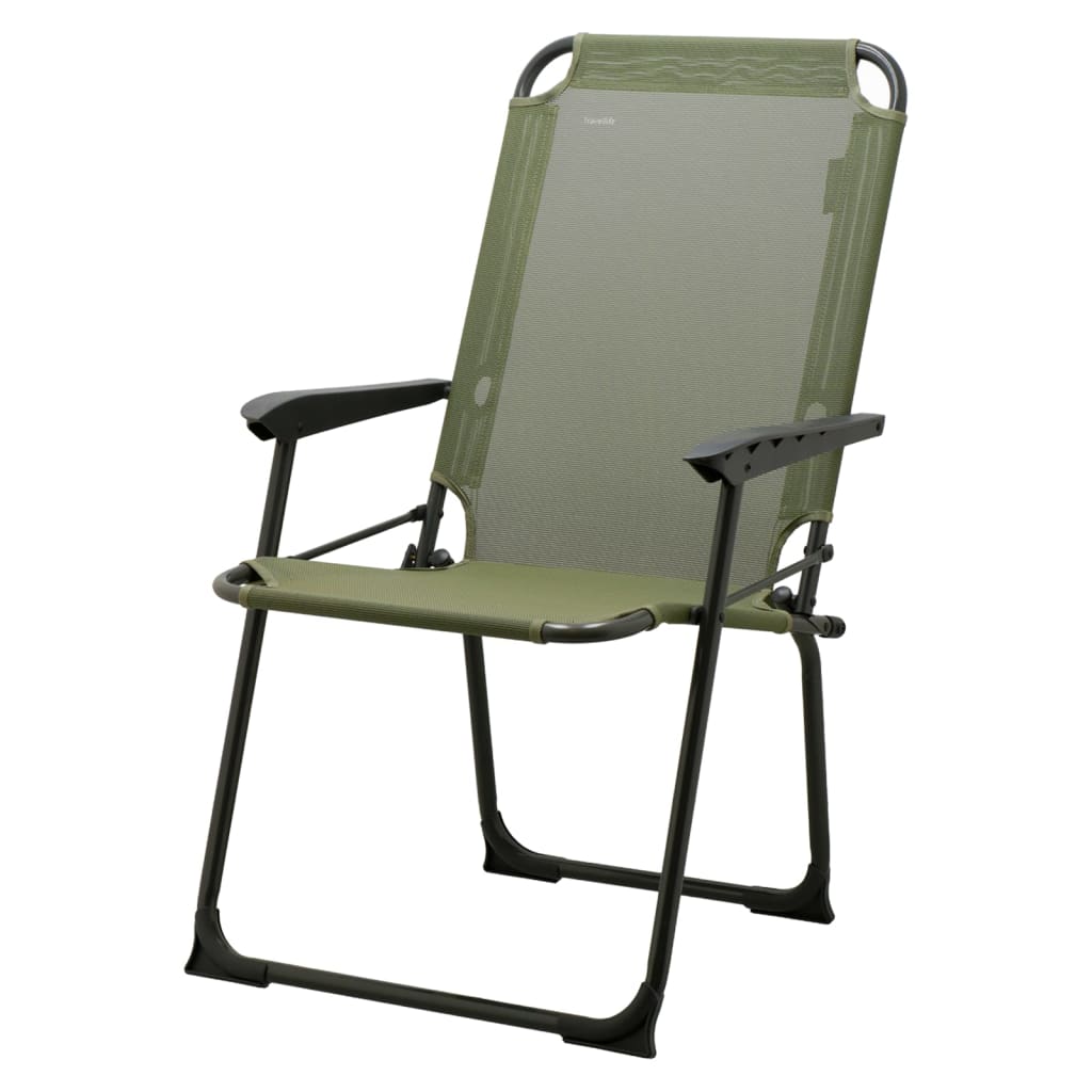 Foldable Compact Camping Chair San Marino Green Travellife
