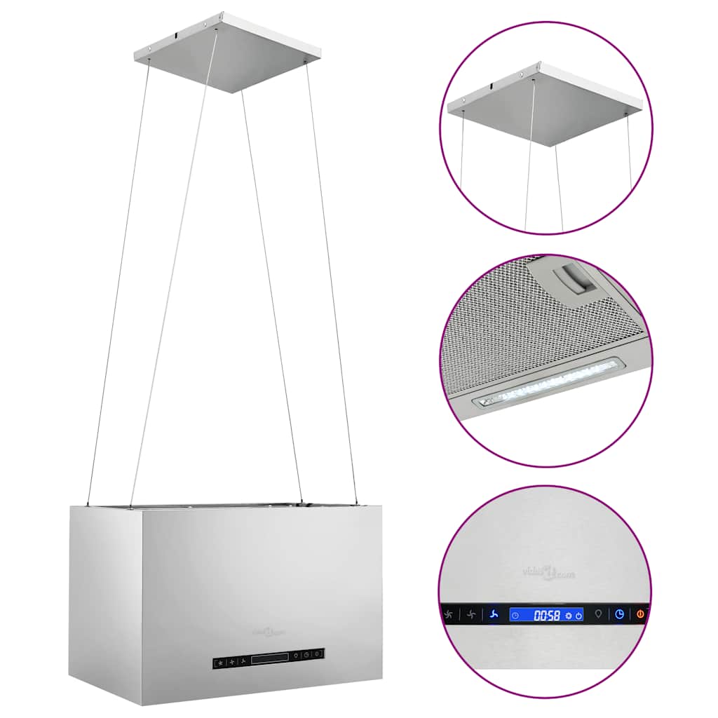 Elegant-Stil Hotte Suspendue à Capteur Tactile LCD 55 Cm Acier Inoxydable,pour Cuisine,Montage Facile,13,26 Kg -Bransch Magasin AAHKMJXYDAFdJAOAIMEbOAchtTzbsWMnceblMk5y4