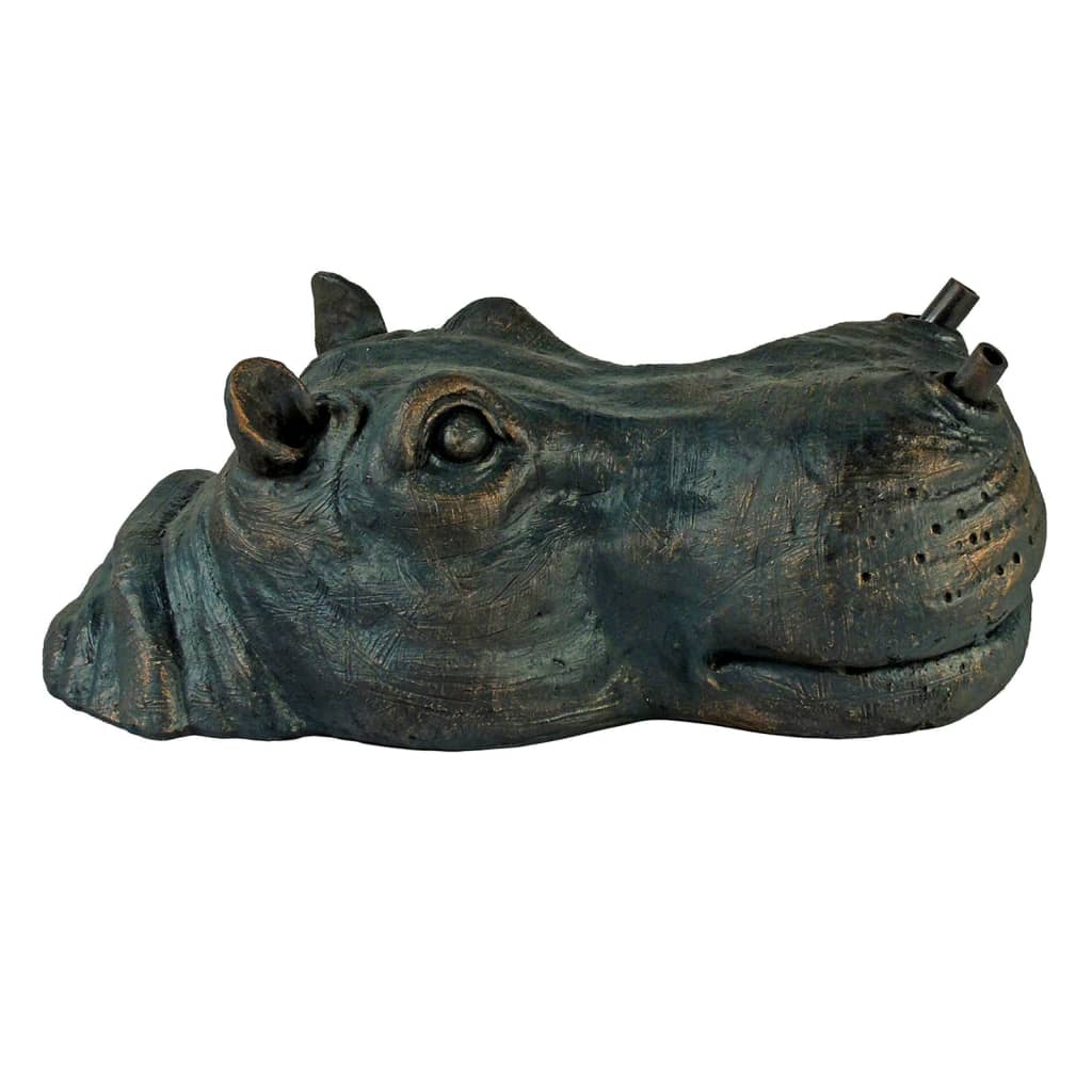 Floating Spitter Garden Fountain Hippo Ubbink