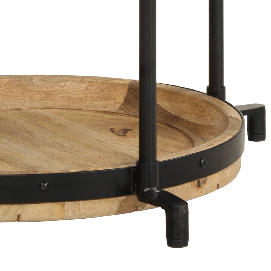 vidaXL Tavolino da Salotto 120x55x40 cm in Legno Massello di Mango