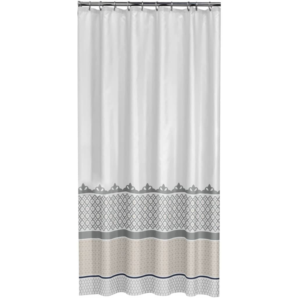 Sealskin Shower Curtain Marrakech 180 cm Silver 235281318 Multicolour